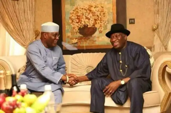 2019 Elections: Atiku Abubakar Meets Goodluck Jonathan (Photos)